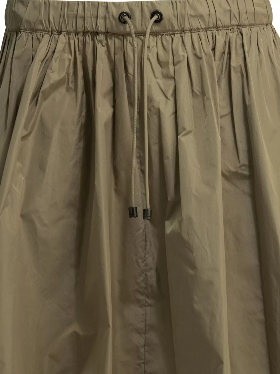 Max Mara Silk A-Line Skirt