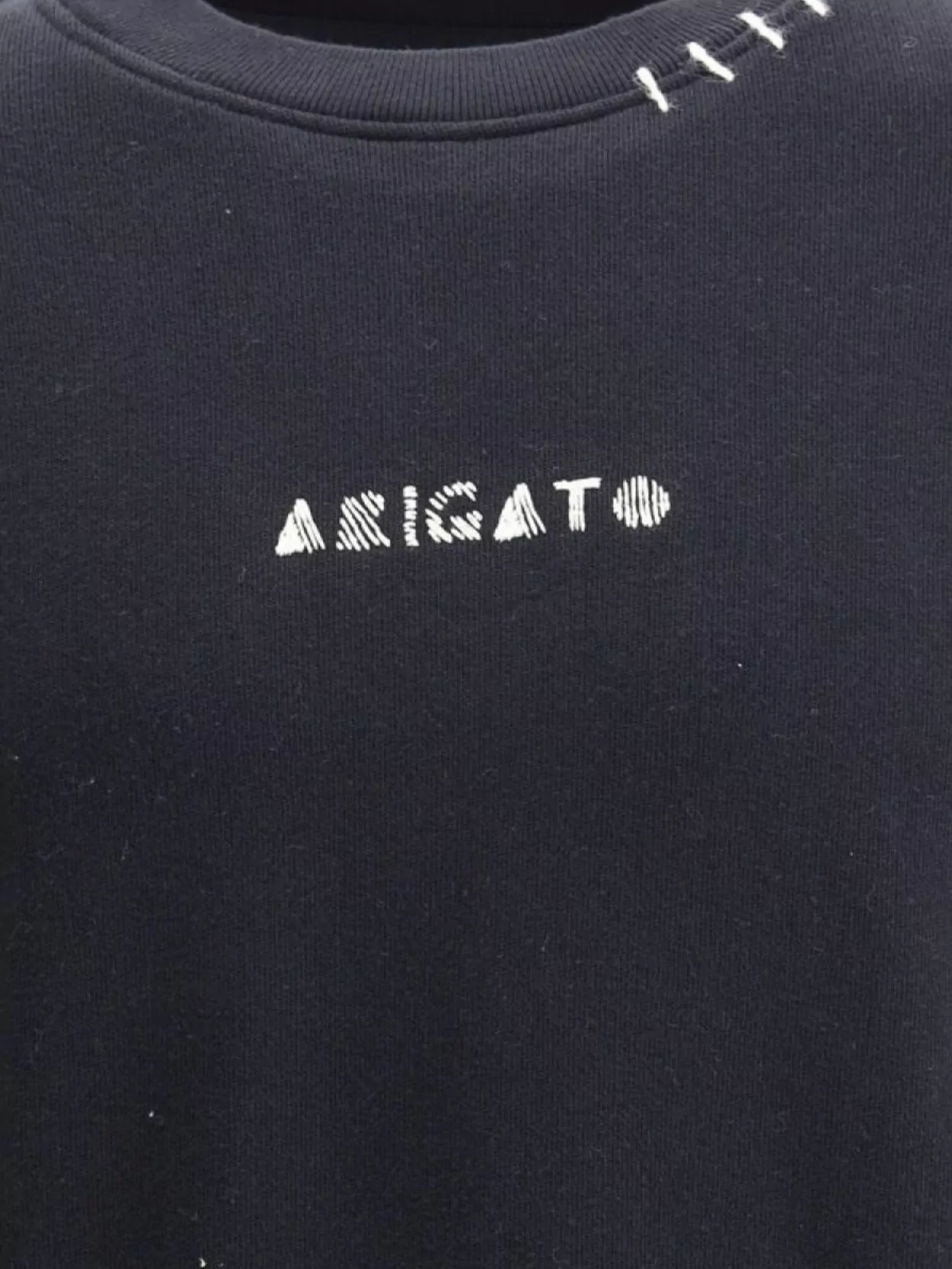 Axel Arigato Soft Cotton Loop Sweatshirt With Iconic Monogram In Blue