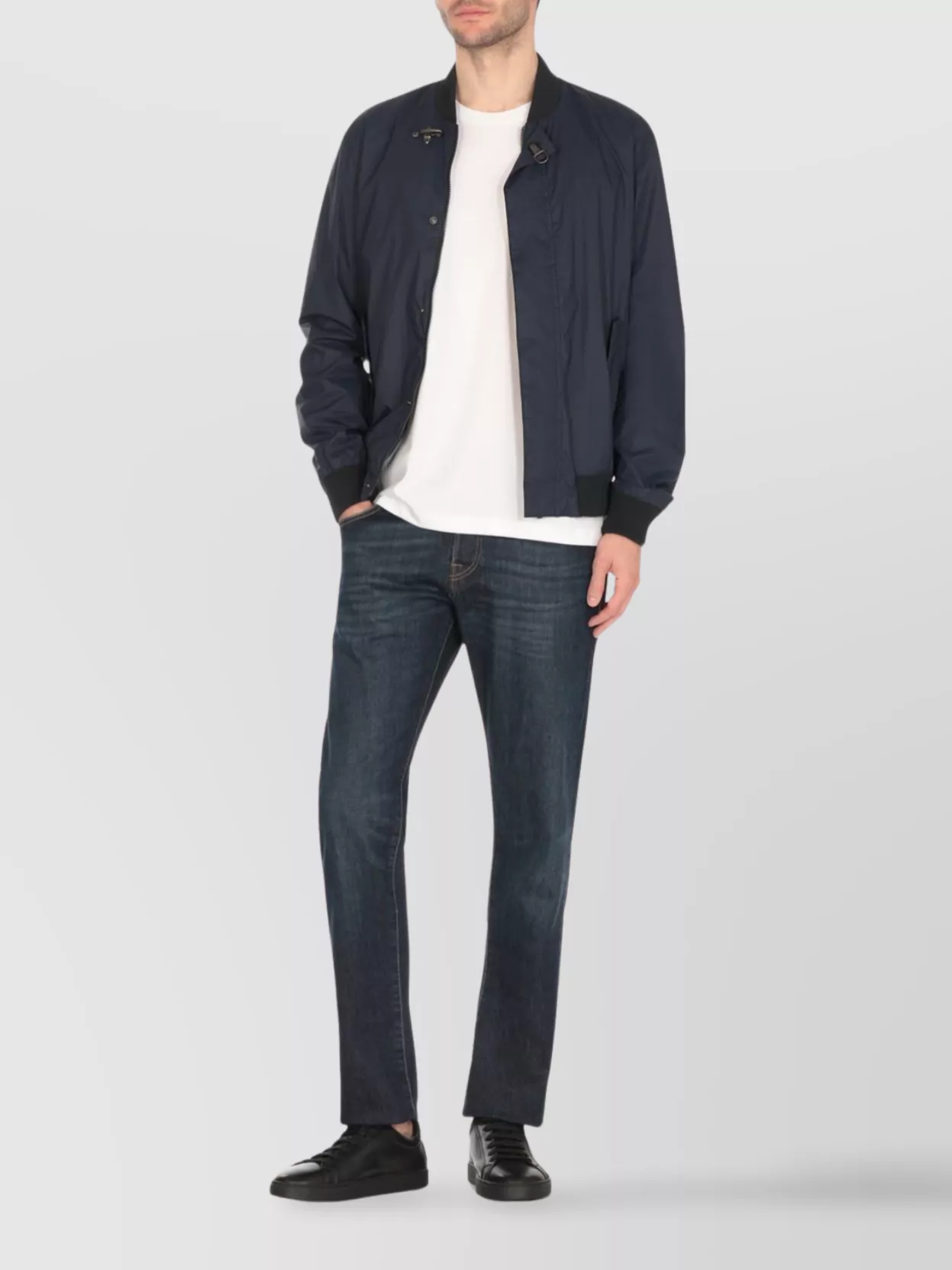 Fay Bomber Style Hooded Short Jackets