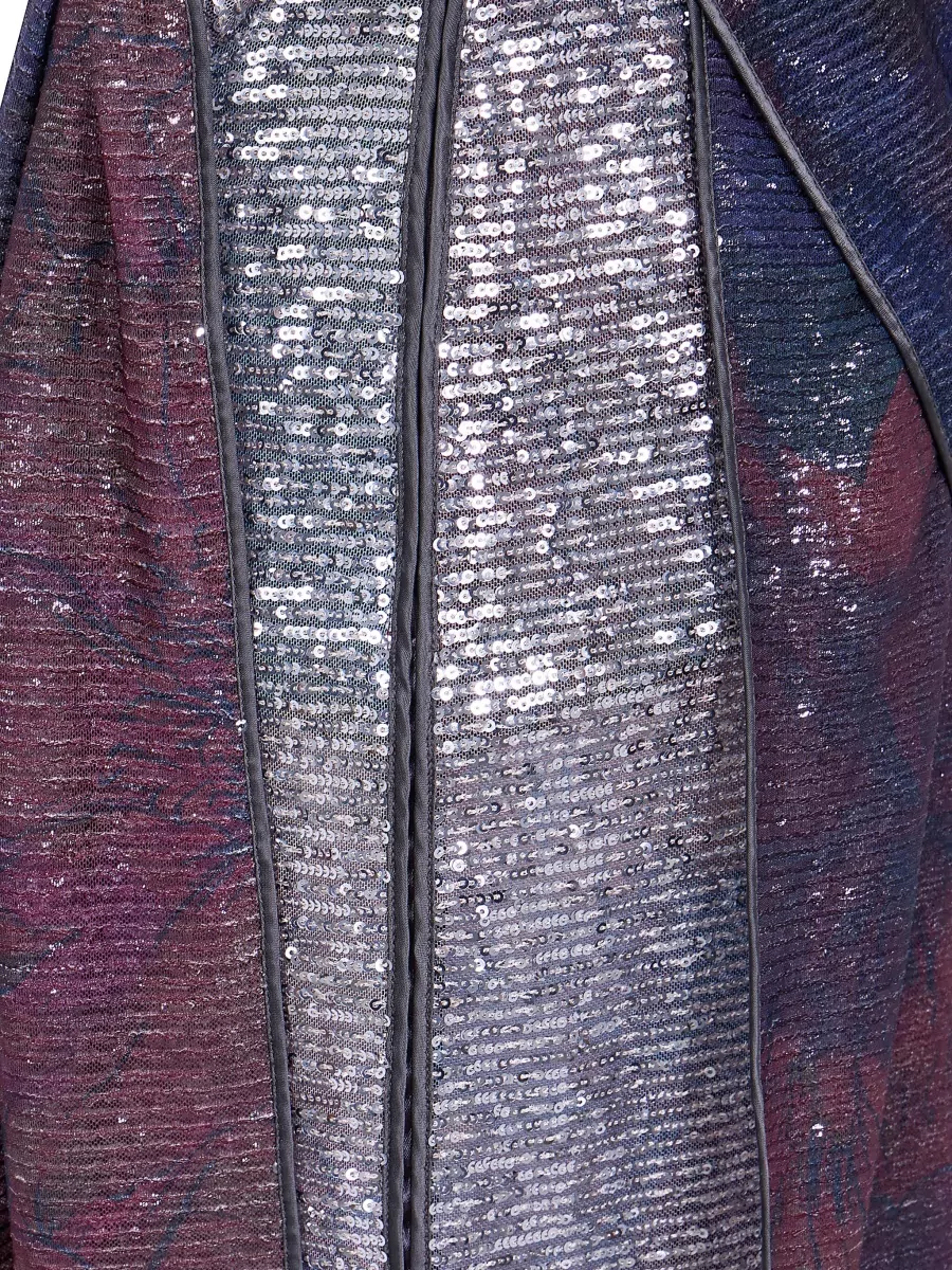 Maison Margiela Sequined Draped Maxi Skirt