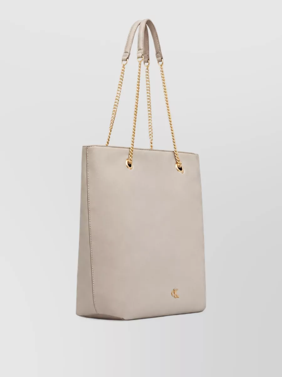 Calvin Klein Polyethylene Tote Bag