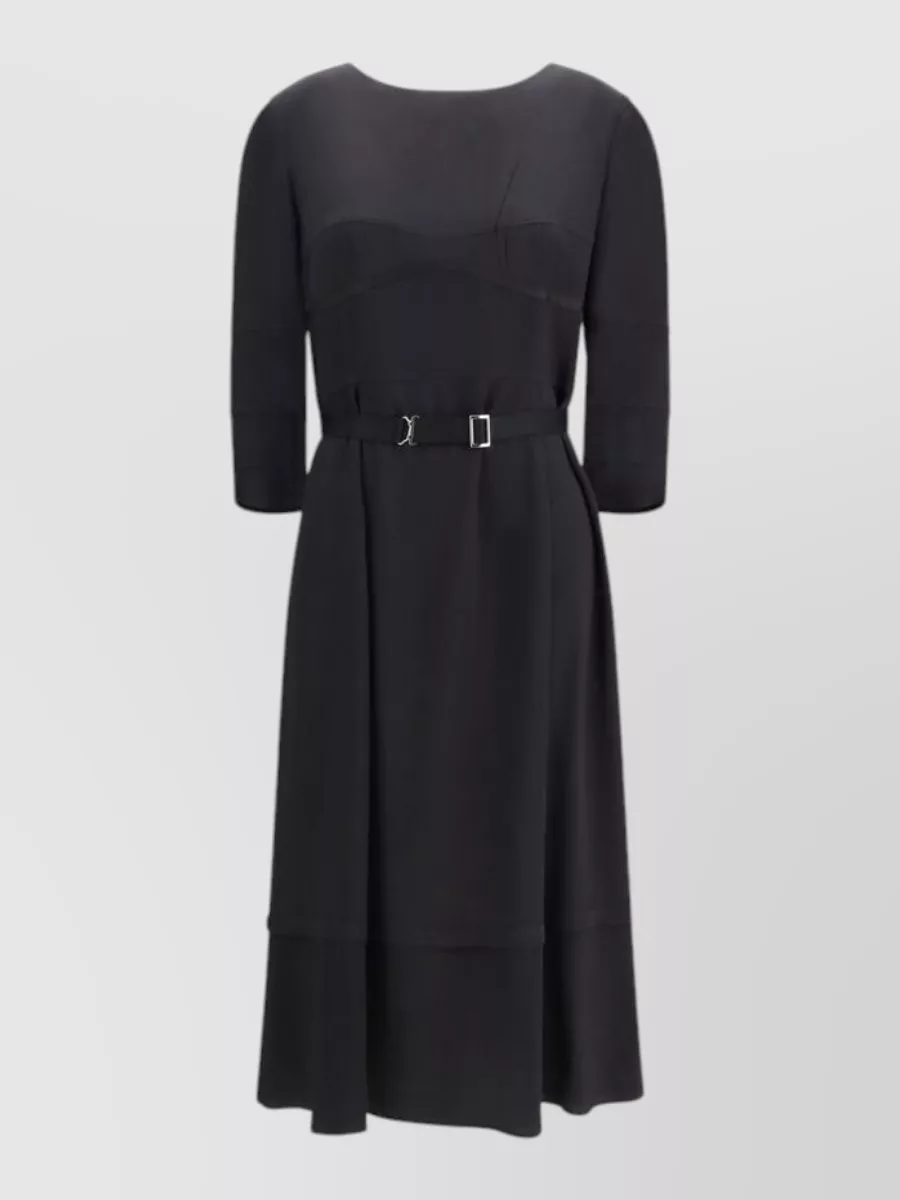 Prada acetate midi dress