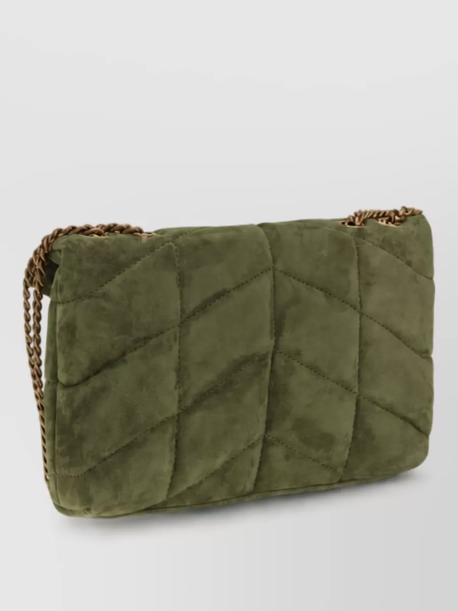 Saint Laurent Calf Leather Clutch Bag