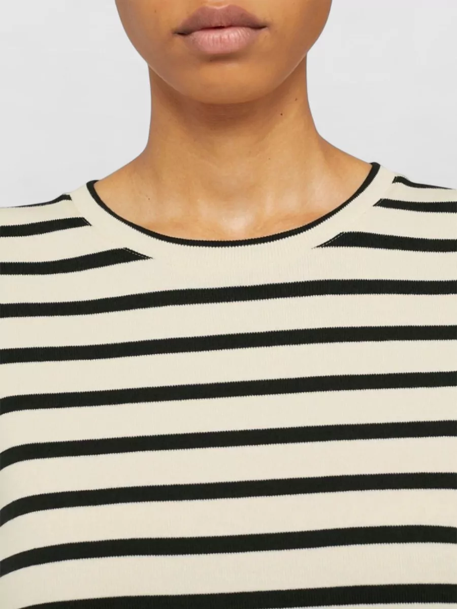 Jil Sander Plus Striped Cotton Long-Sleeve T-Shirt