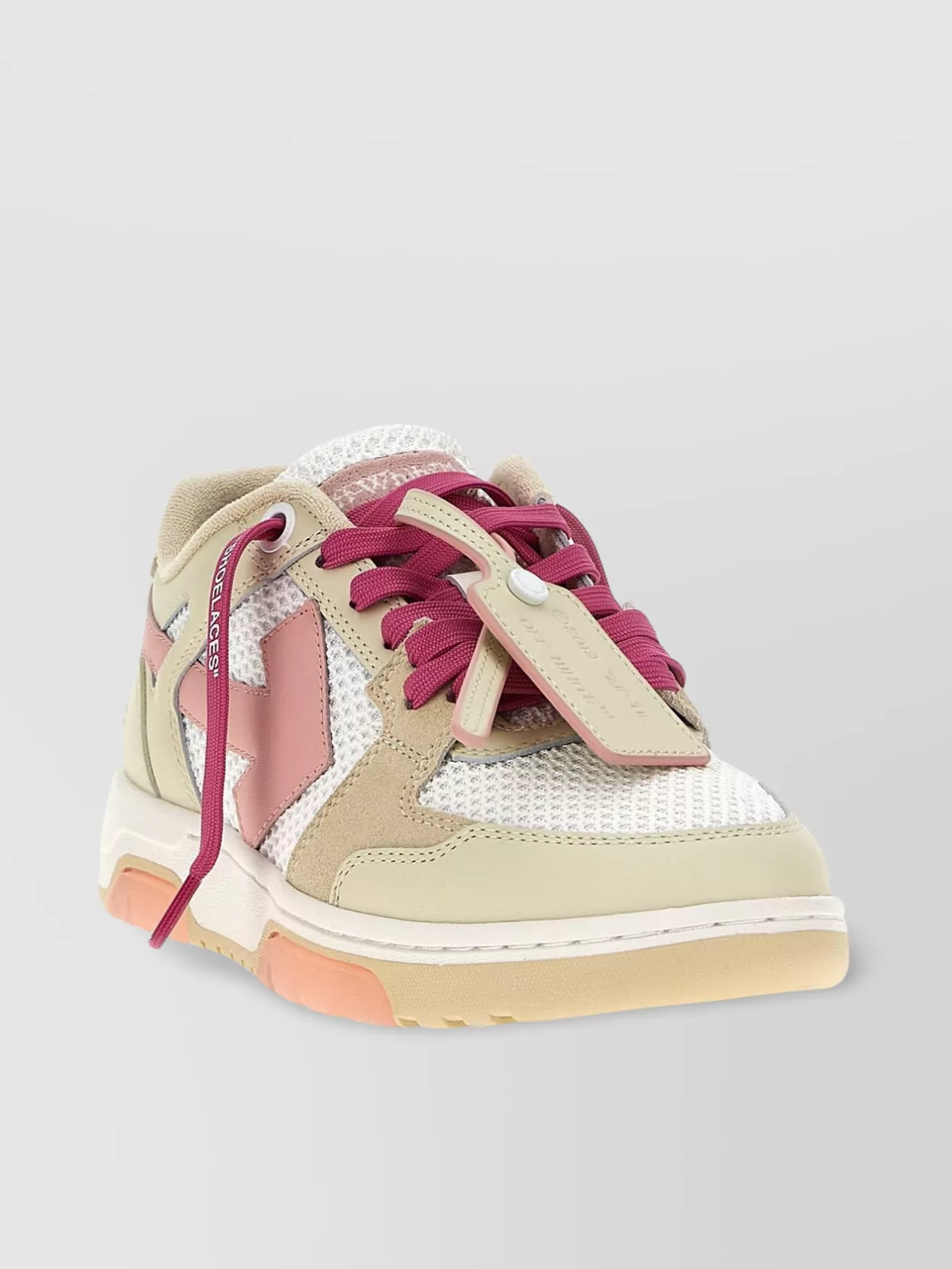 Off-white Slim Out Of Office Sneakers In Neutral