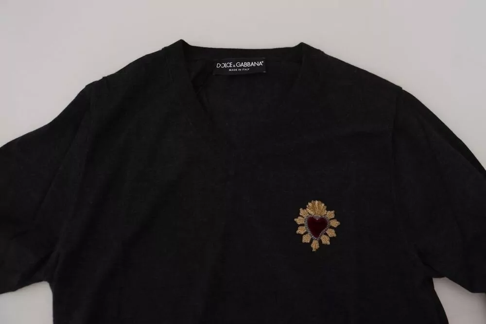 Dolce&Gabbana Cashmere V-Neck Sweater