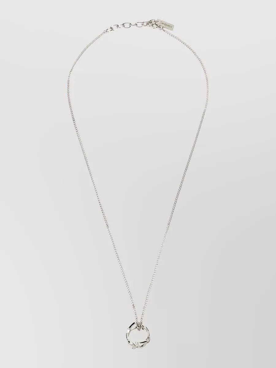 Saint Laurent Pendant Necklace
