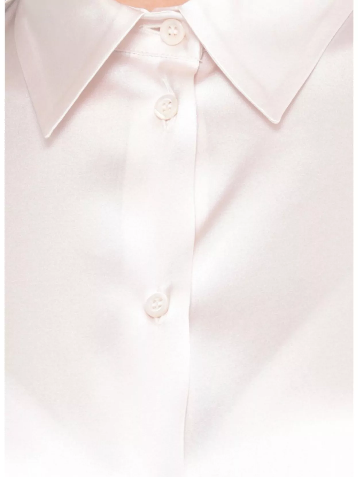 Peserico Long Sleeve Collared Silk Shirt