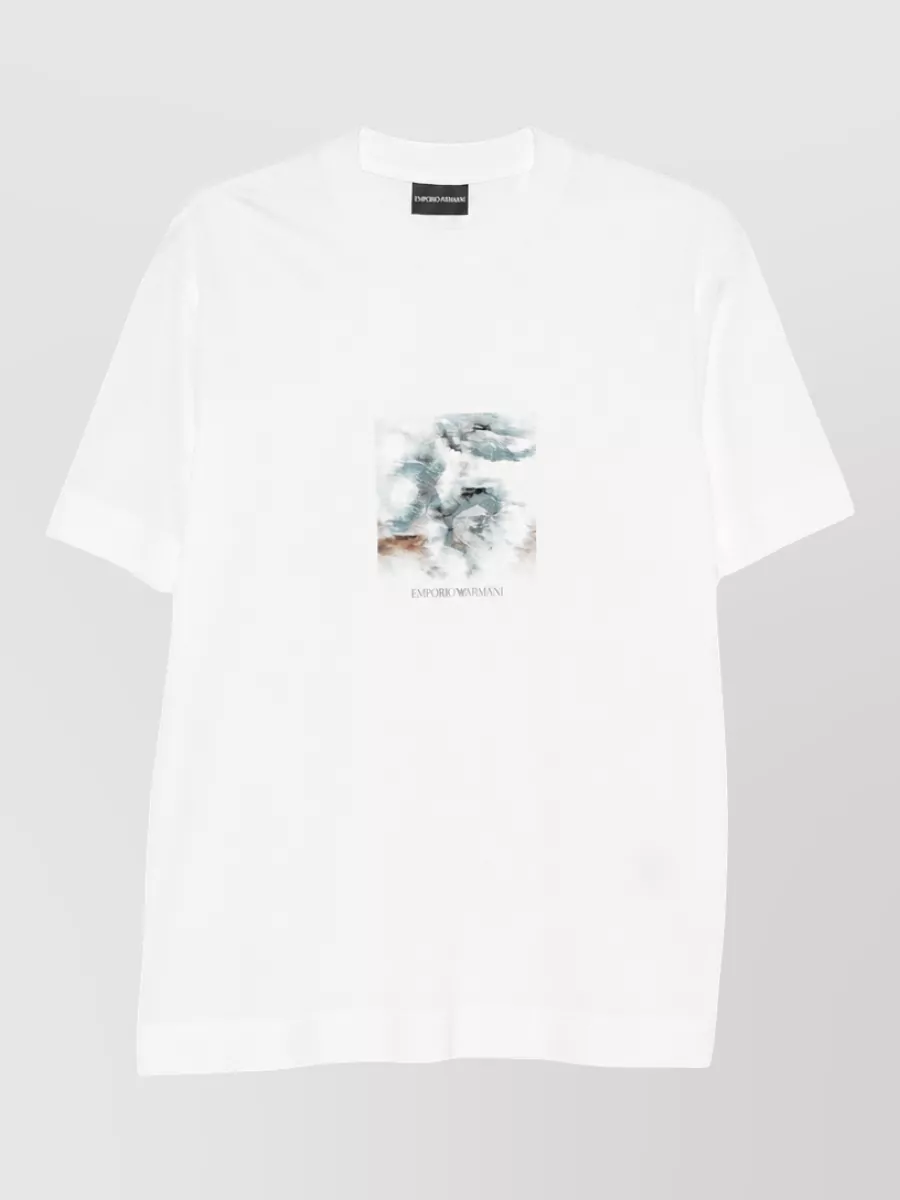 Emporio Armani lyocell cotton t-shirt