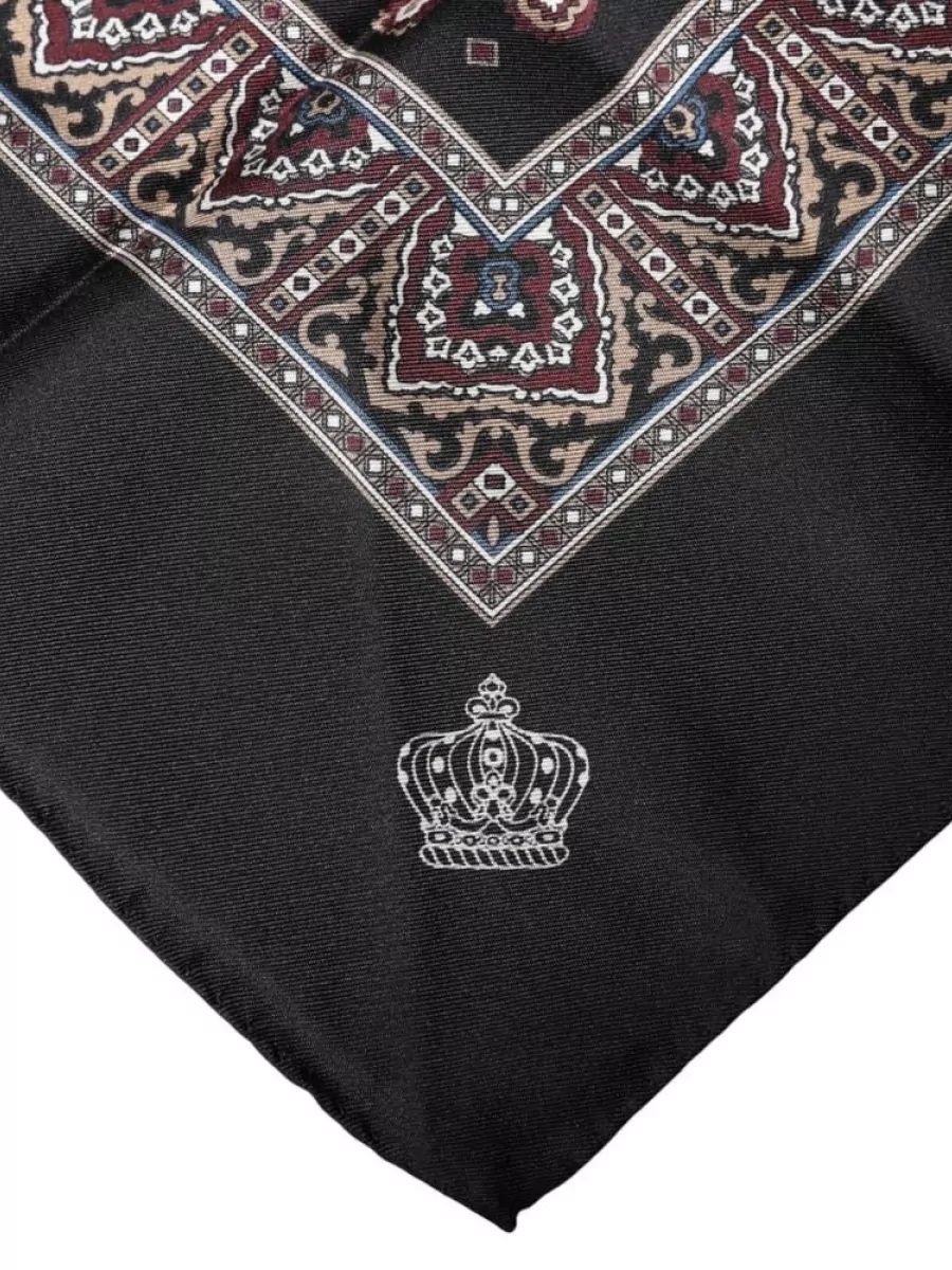 Dolce&Gabbana Silk Patterned Square Scarf