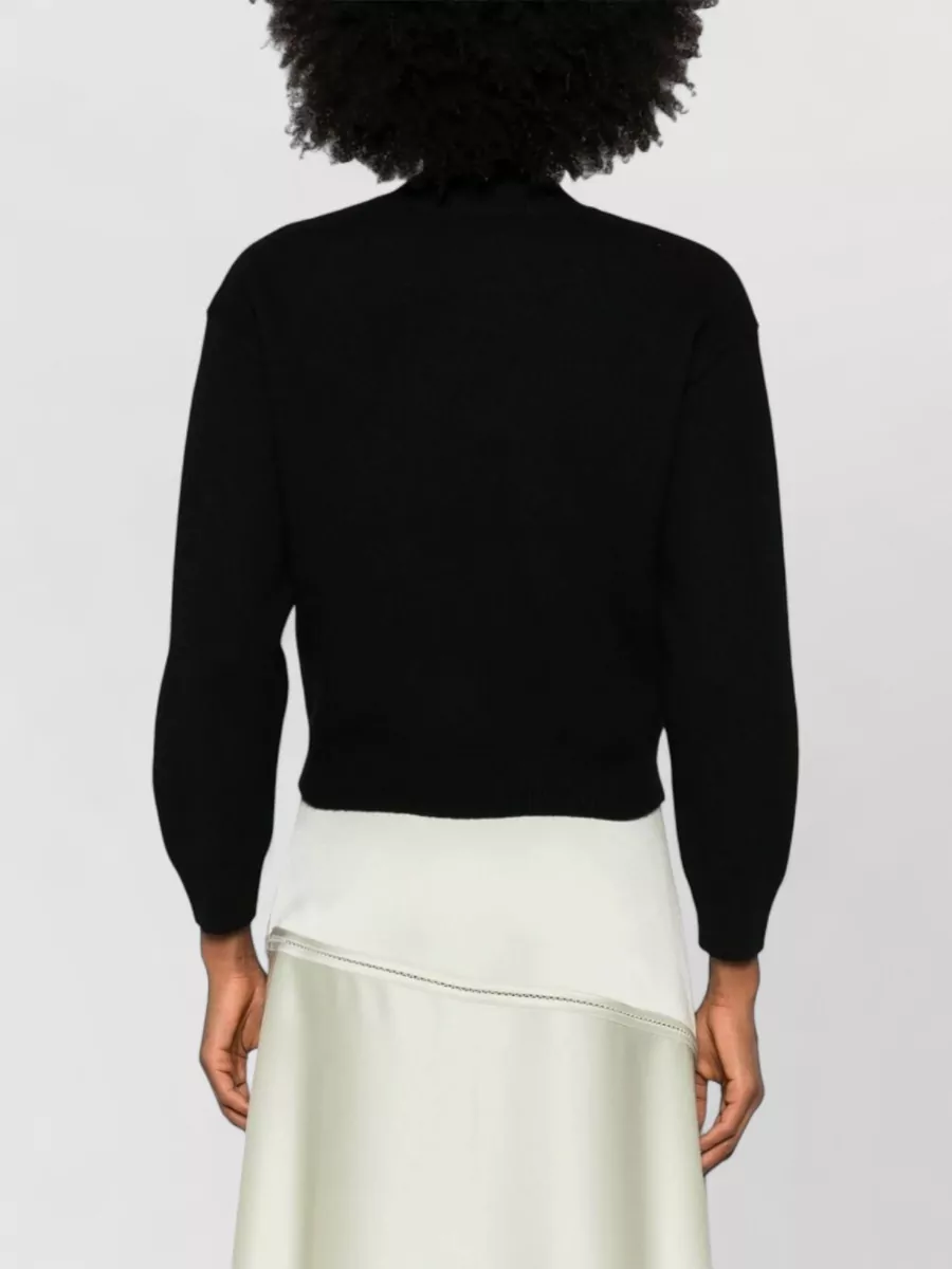 A.p.c. Merino Wool Ribbed Crew Neck Jumper