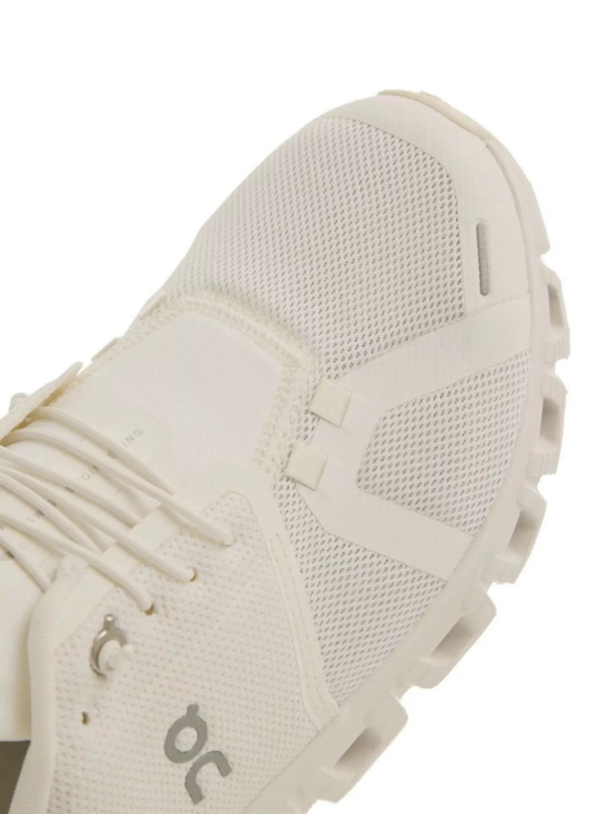 On Running Mesh Upper Rubber Outsole Sneakers