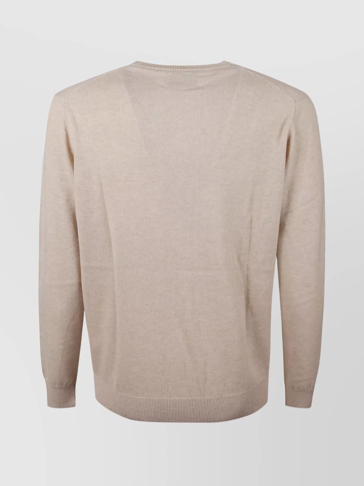Mc2 Saint Barth Crew Neck Sweater With Ribbed Cuffs And Hem