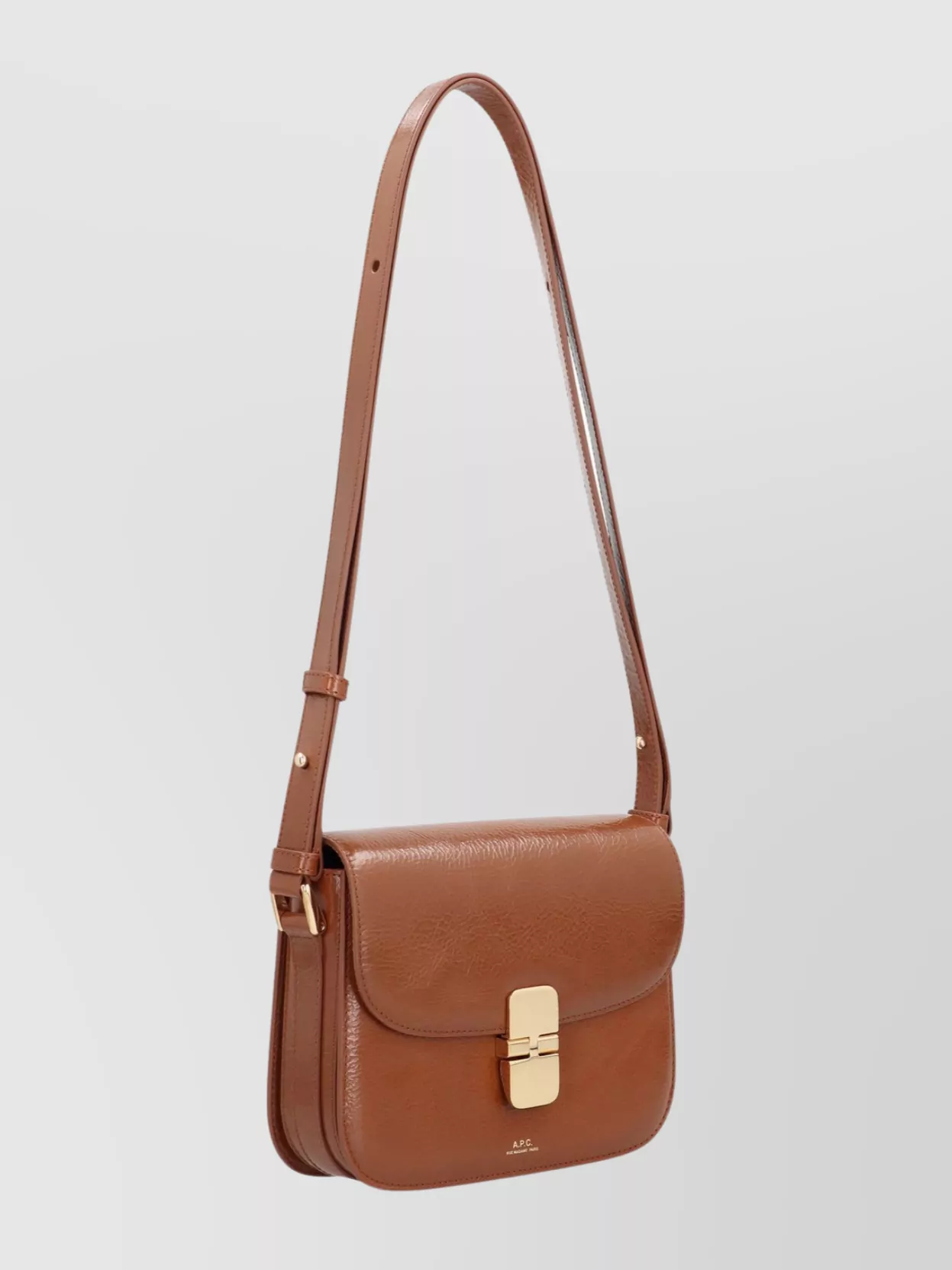 A.p.c. Small Leather Shoulder Bag Grace