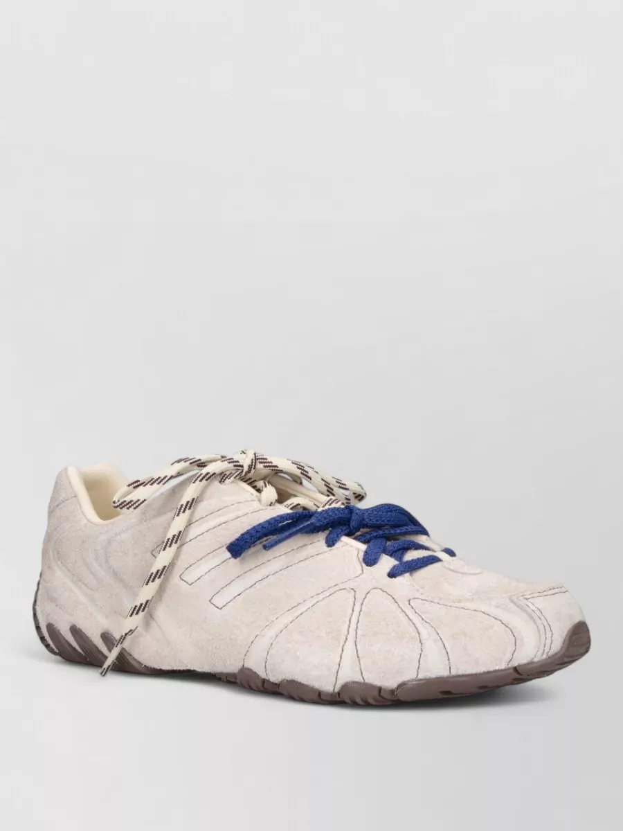 Adidas leather low-top lace-up sneakers