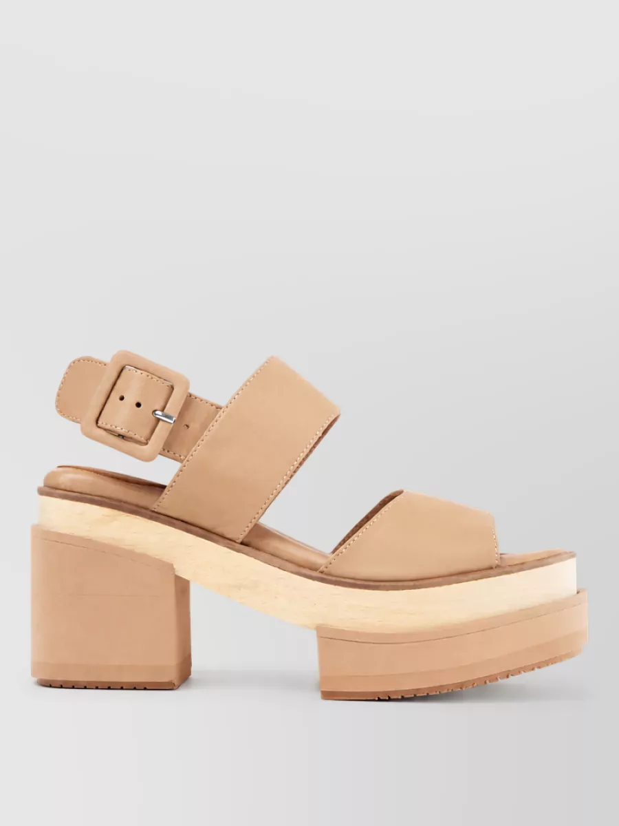 Paloma Barceló Leather Sandals
