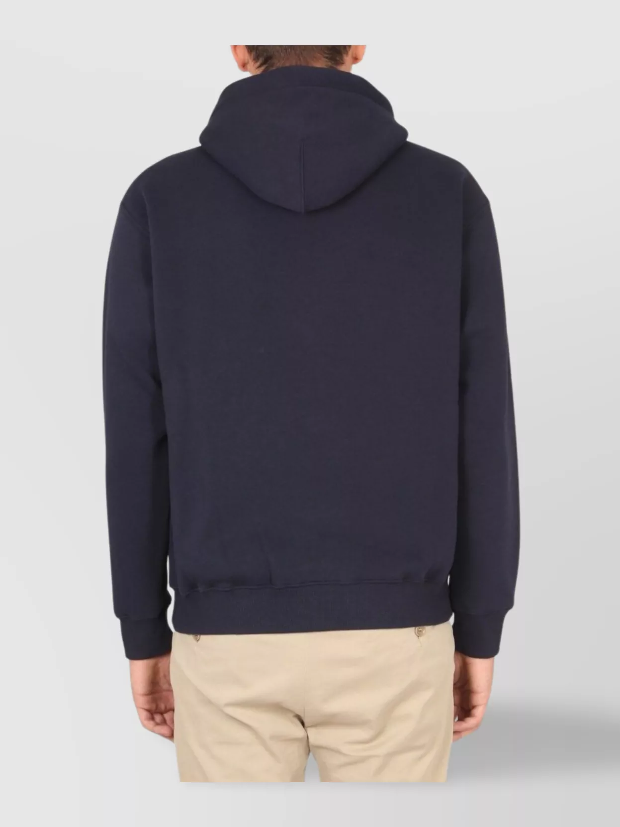 ASPESI LOGO HOODED SWEATSHIRT DRAWSTRING