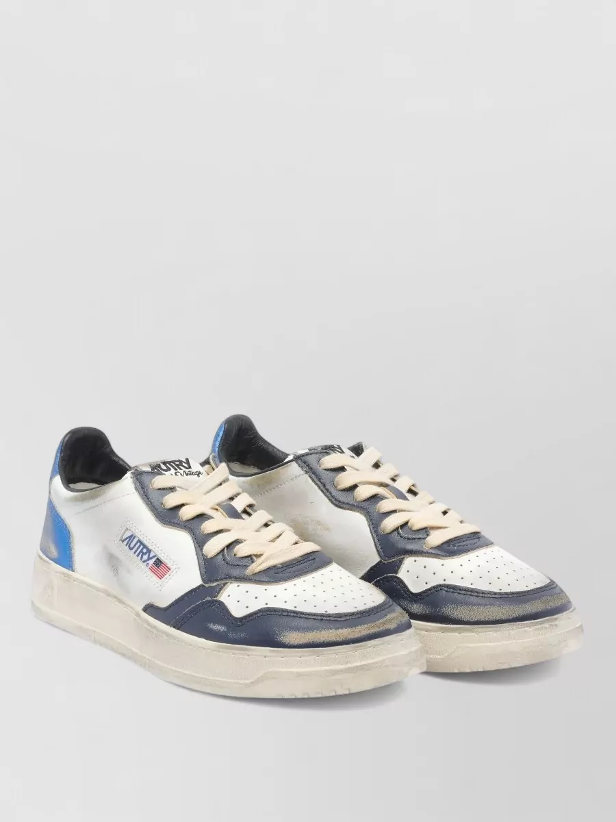 Autry leather low-top sneakers