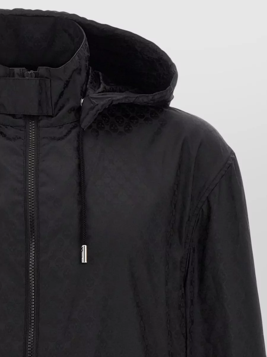 Mc Queen Skull Hooded Jacket