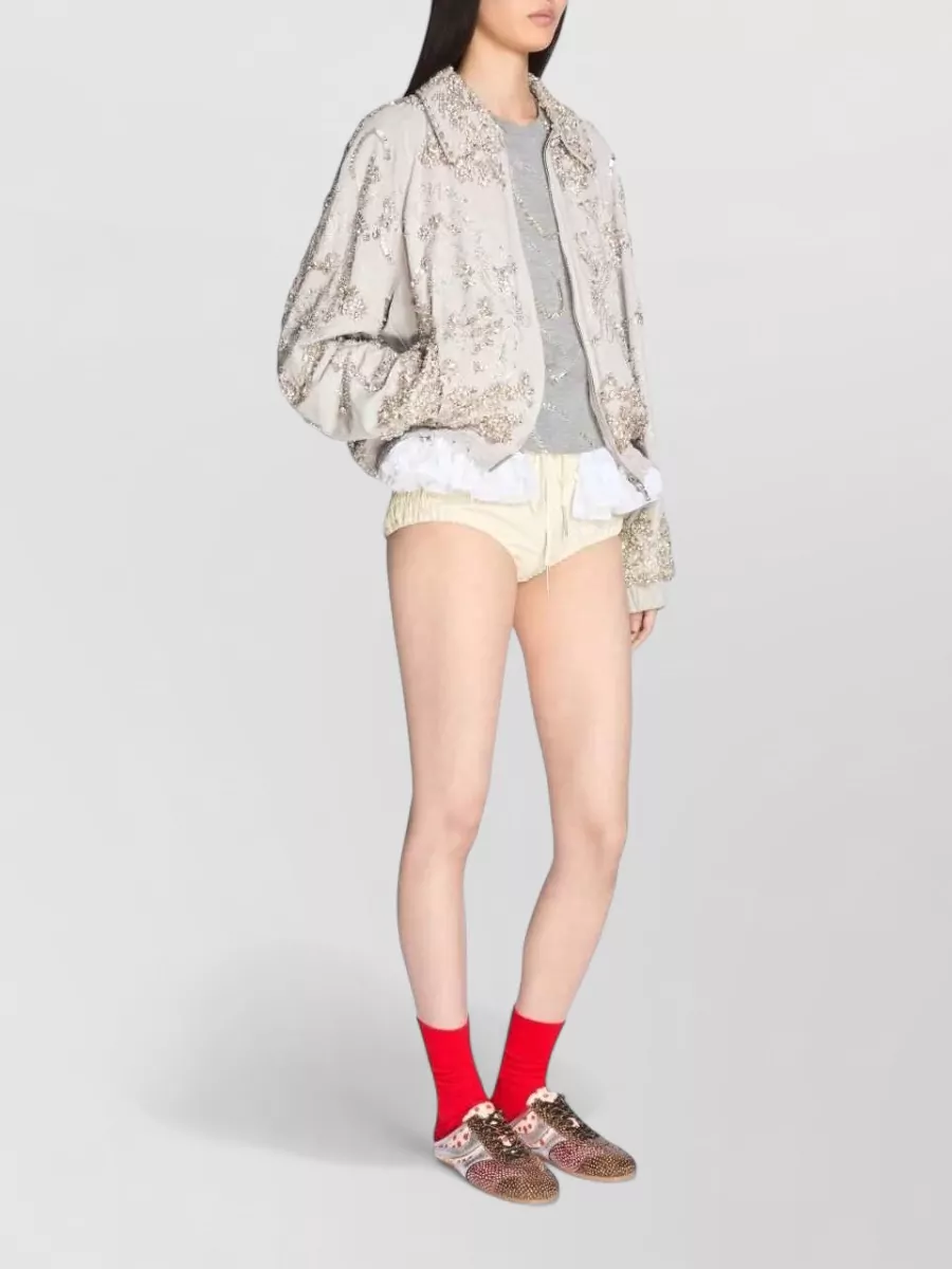 Dries Van Noten Embroidered Single-Breasted Coat