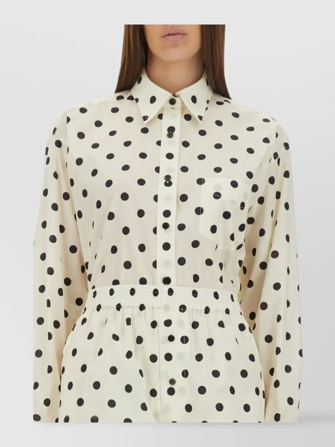 Moschino Polka Dots Print Shirt