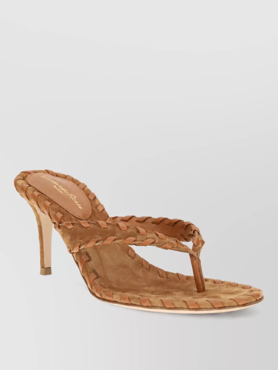 Gianvito Rossi Leather Mules