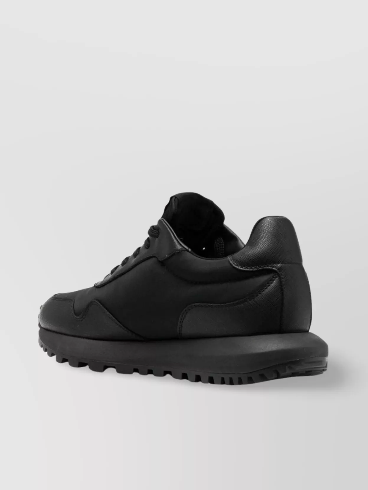Emporio Armani Chunky Sole Round Toe Sneakers