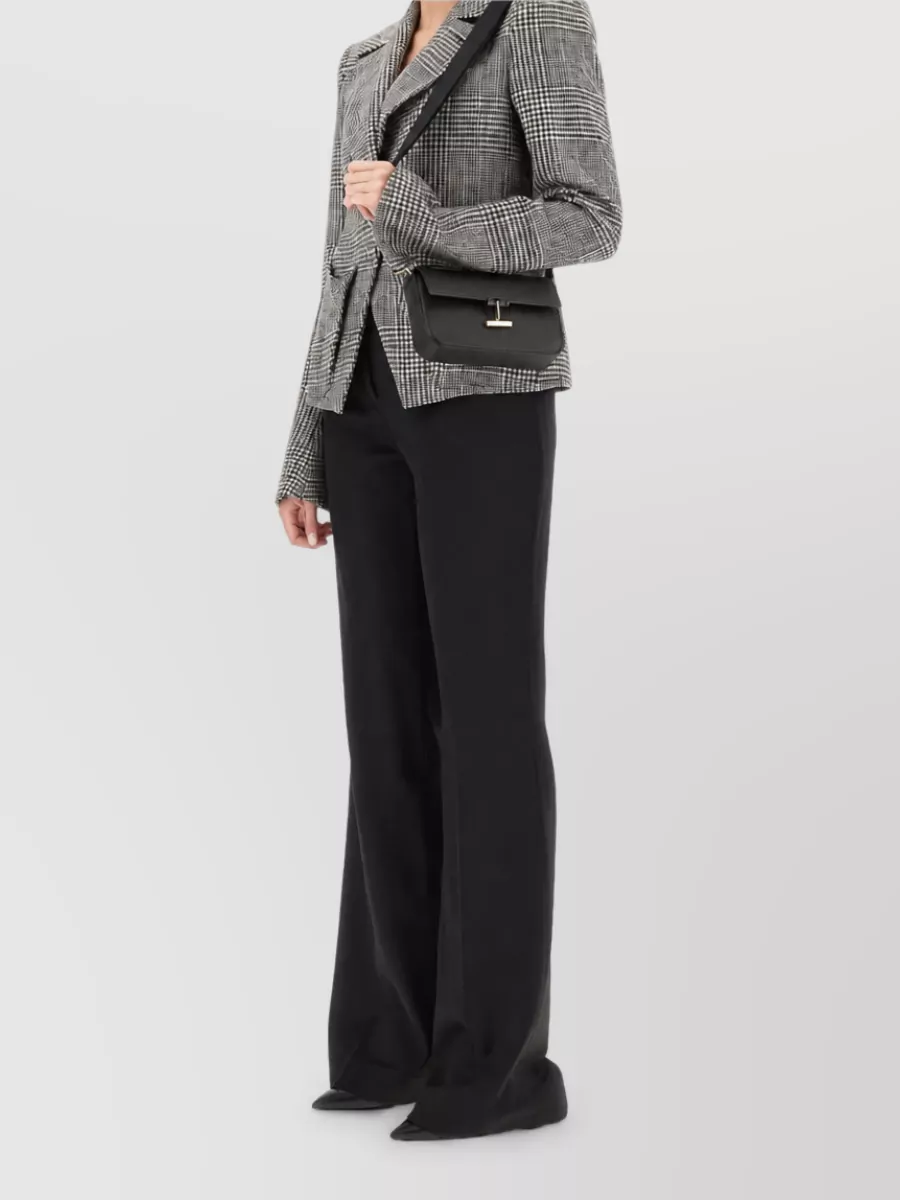 Tom Ford Virgin Wool Flared Trousers