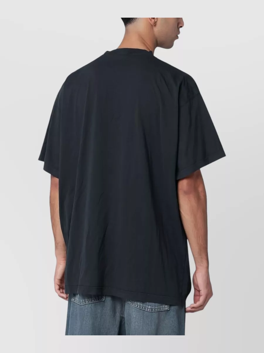 Balenciaga Cotton Oversized Gradient-Print T-Shirt