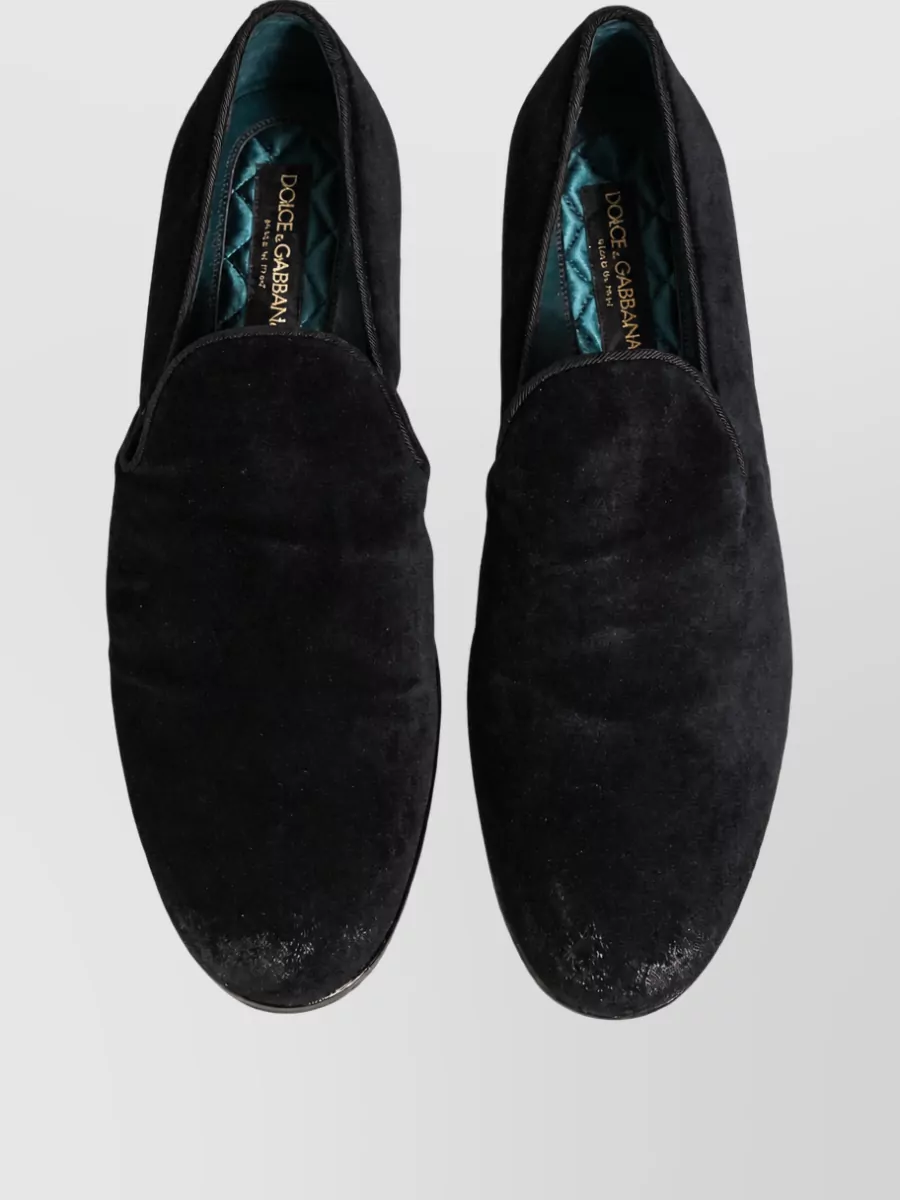 Dolce&Gabbana Suede Slippers