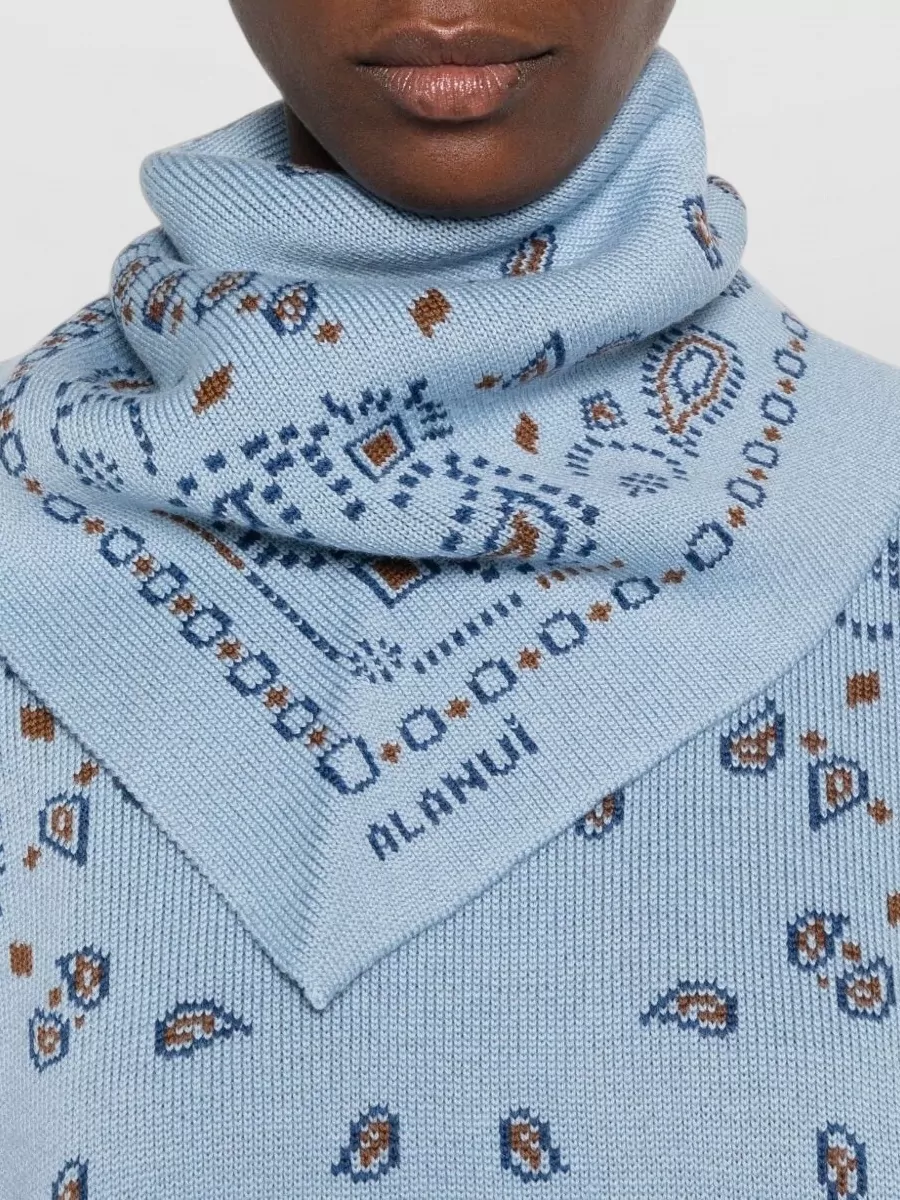 Alanui Virgin Wool Crewneck Sweatshirt