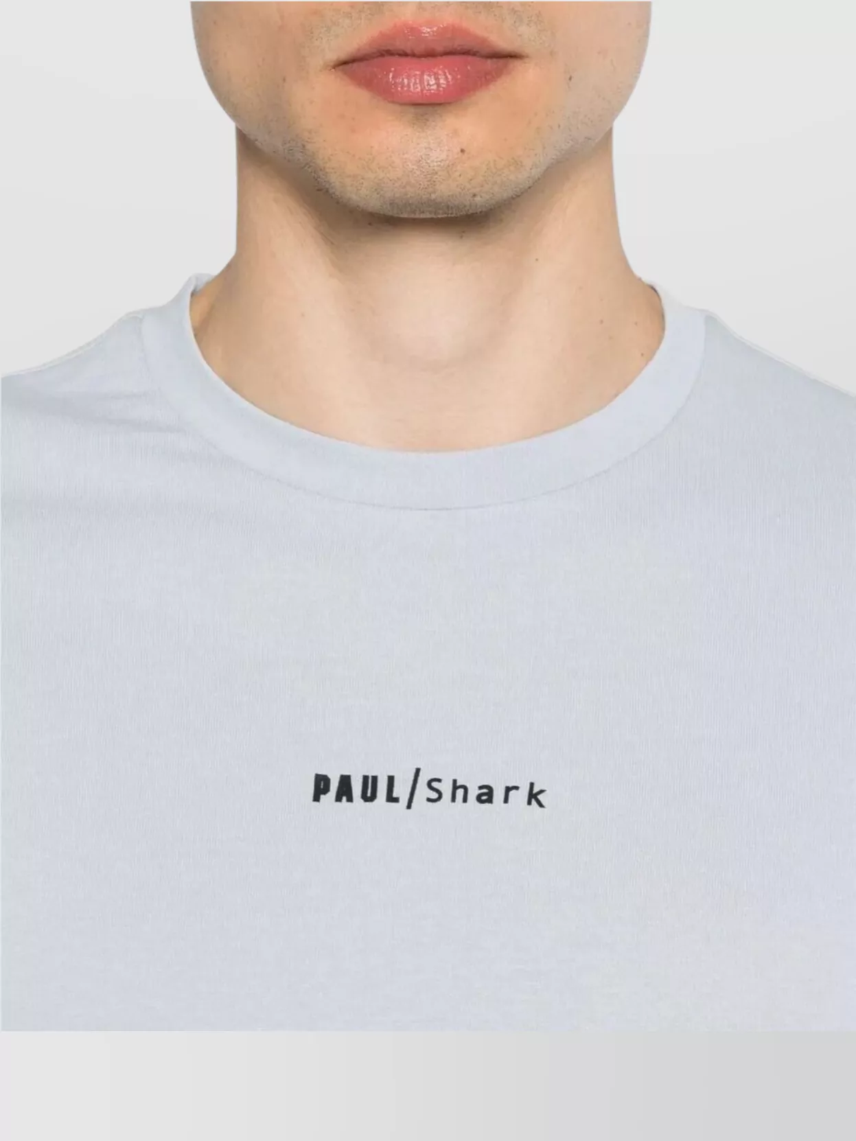 Paul & Shark Logo Print Cotton T-Shirt