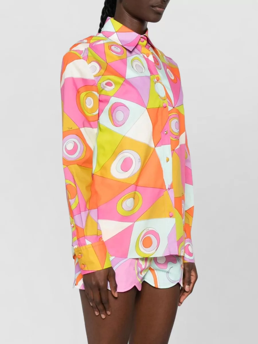 Pucci Printed Cotton Shirt