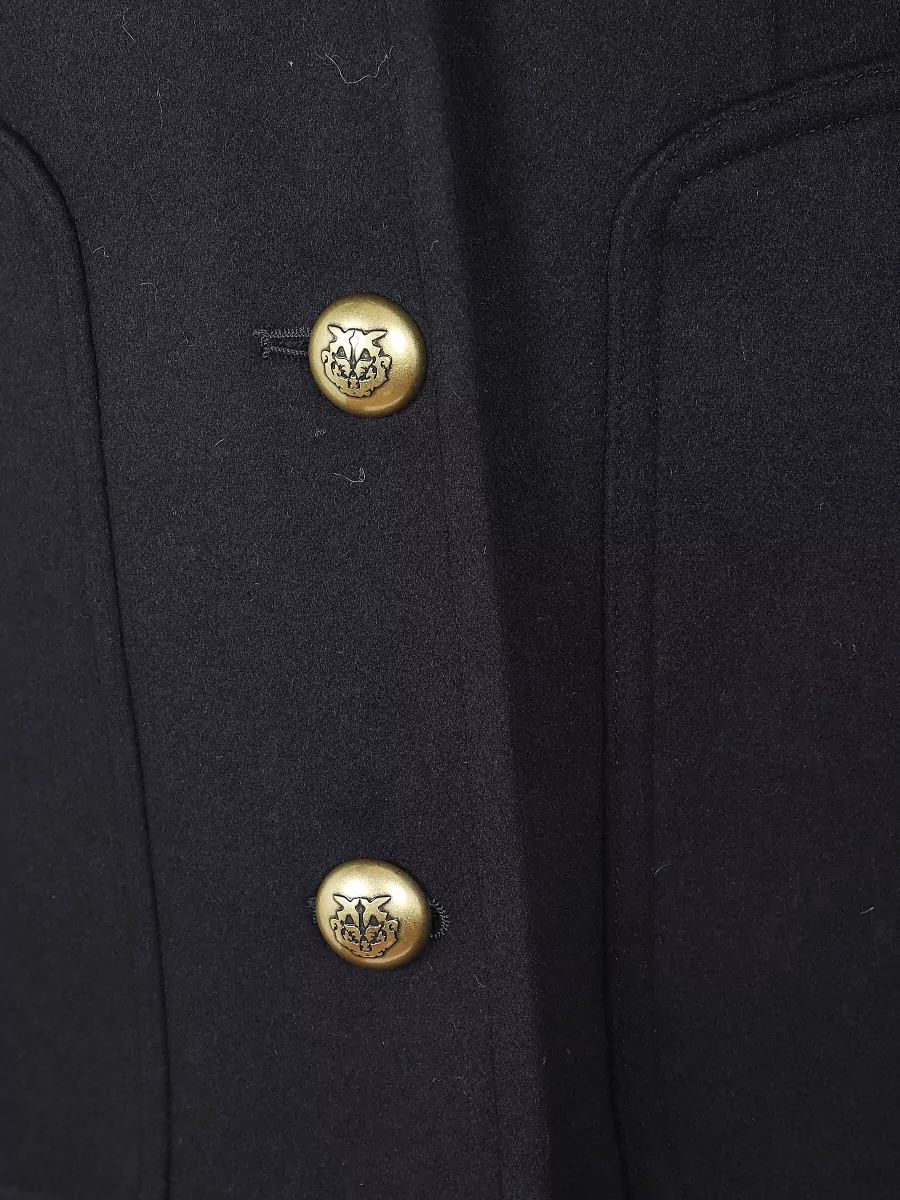 Pinko Cashmere Wool Fitted Jacket