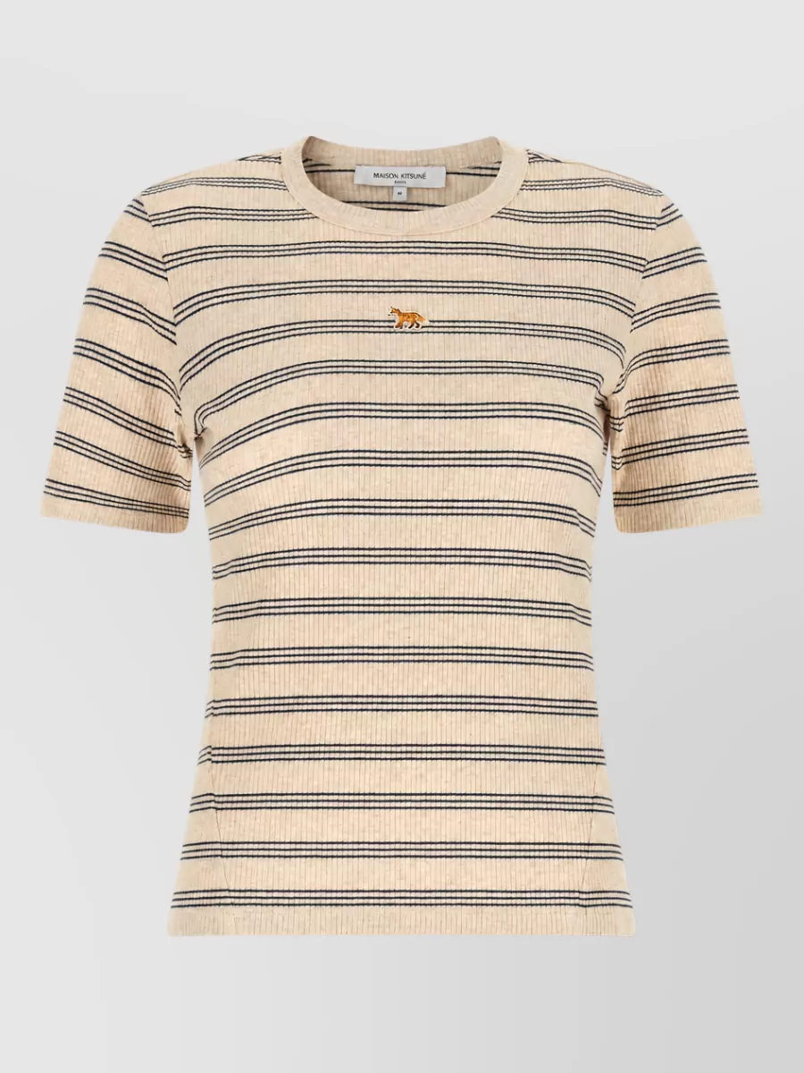 Maison Kitsuné organic cotton baby fox t-shirt