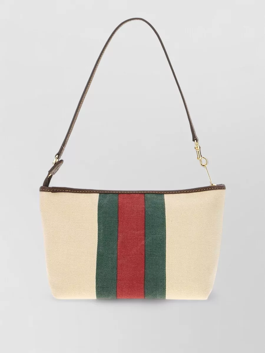 Gucci Na Canvas Shoulder Bag