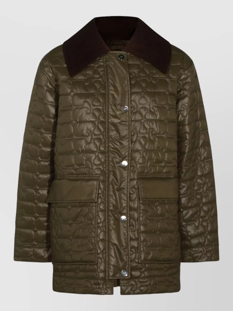 Ganni Quilted Puffer Jacket