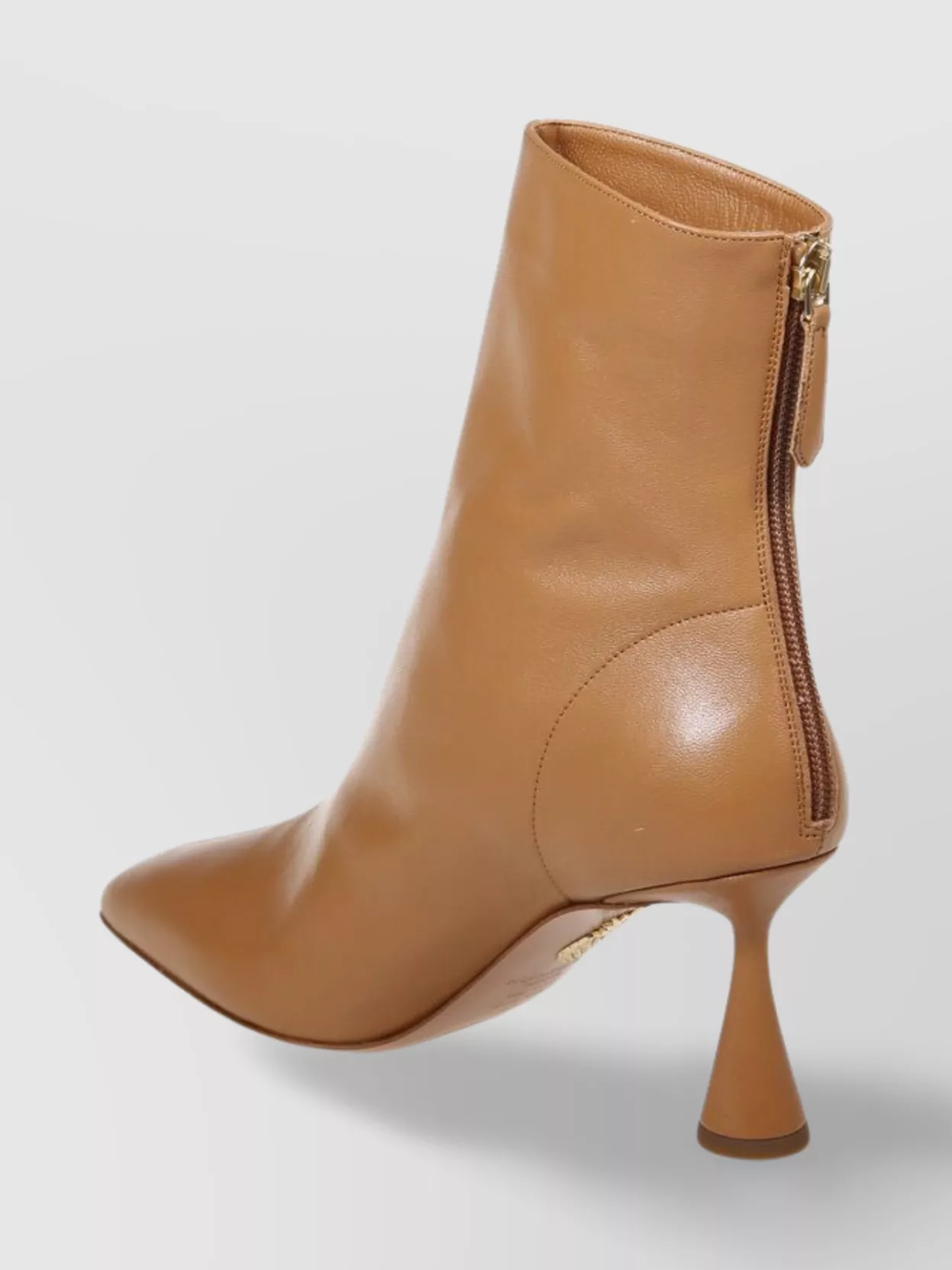Aquazzura Love Leather Ankle Bootie 75
