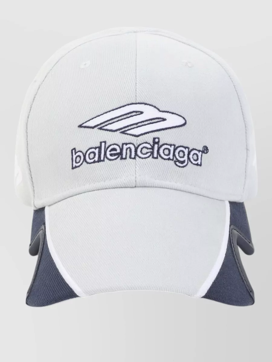 Balenciaga Cotton Embroidered Baseball Cap