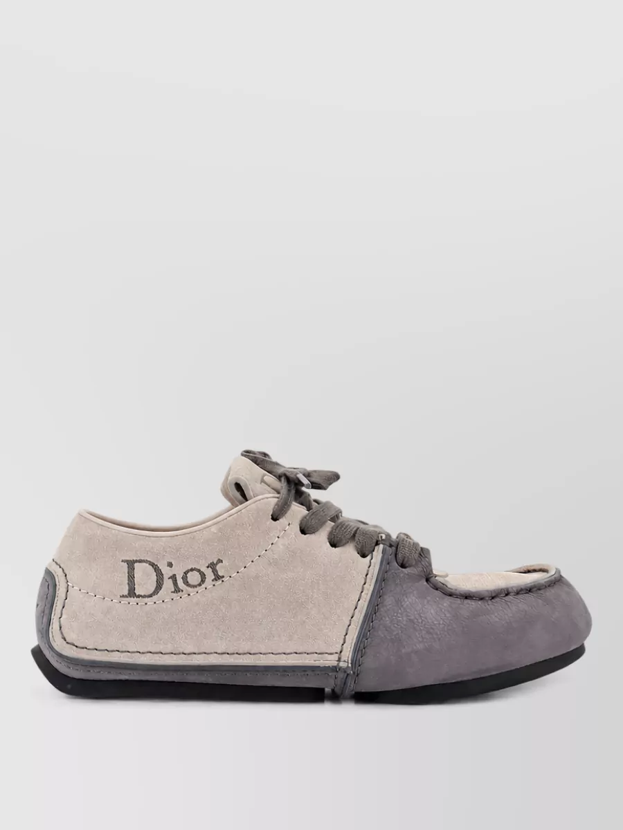 Christian Dior Lace Up Loafers