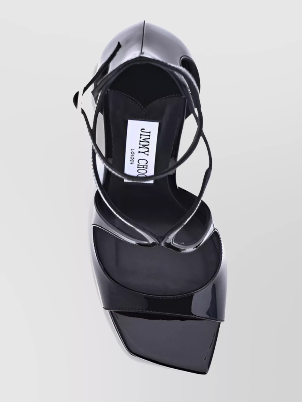 Jimmy Choo Black Azia 95 Sandal