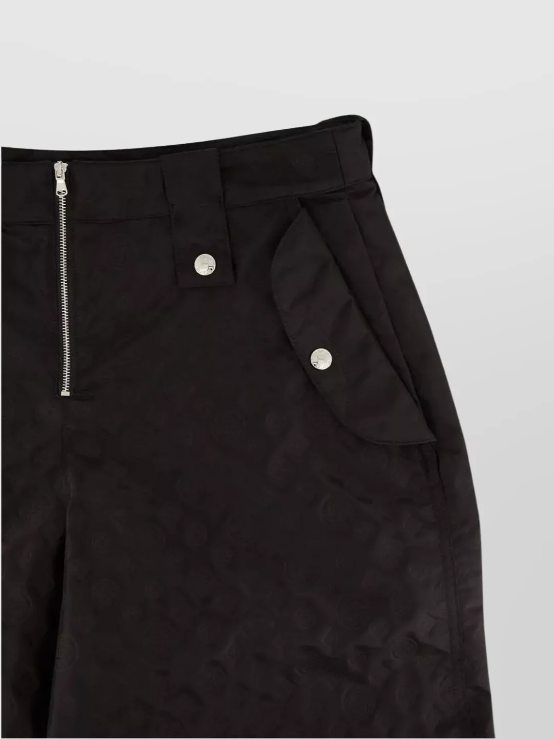 Casablanca Women Pants With Monogram Tie Detail In Black