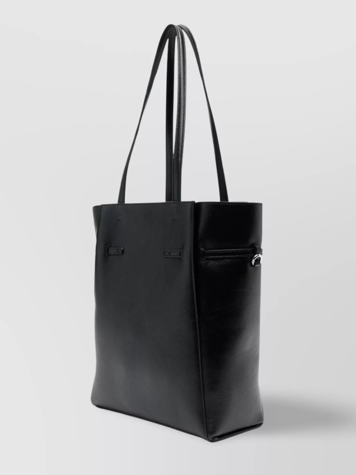 Givenchy Buckle Detail Tote Bag In Black