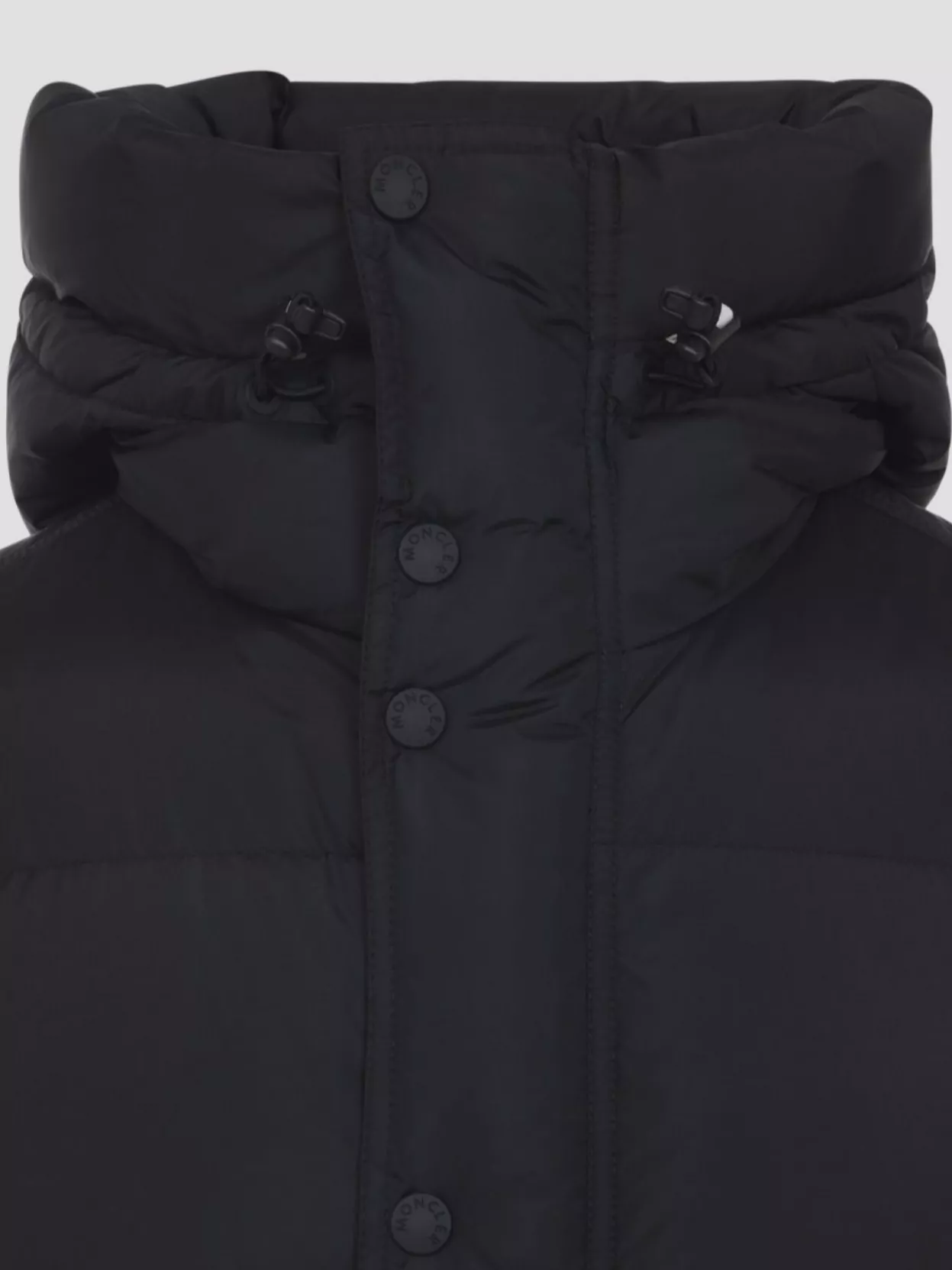 Moncler Grenoble Quilted Hooded Jacket Long Sleeves