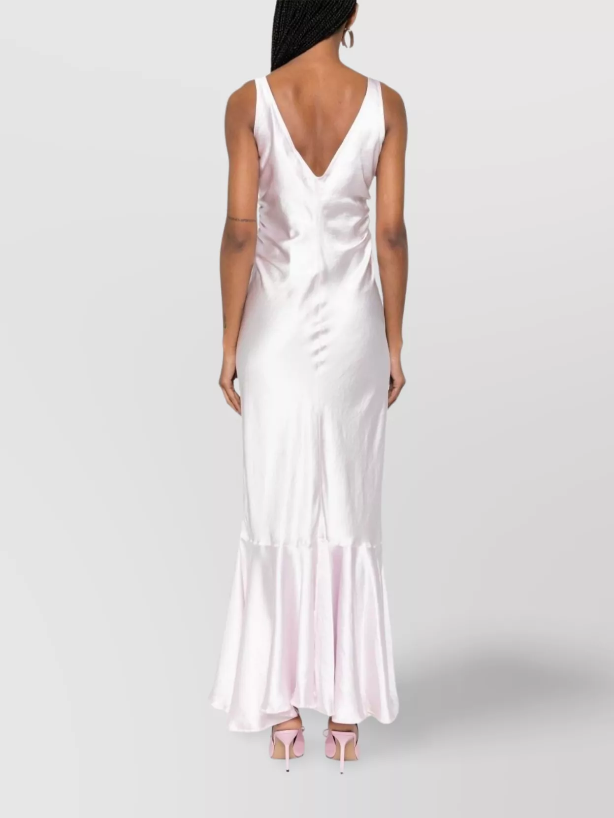 Sportmax Knee Length Dress Flared Hem