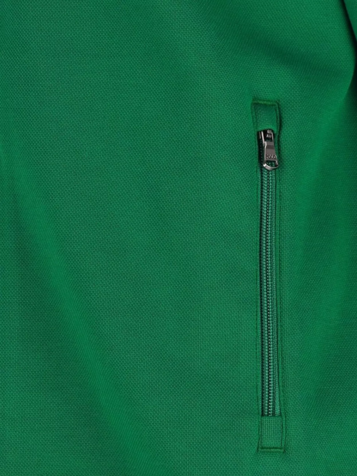 Polo Ralph Lauren Ribbed Cuffs Side Pockets Contrast Stripe Detail