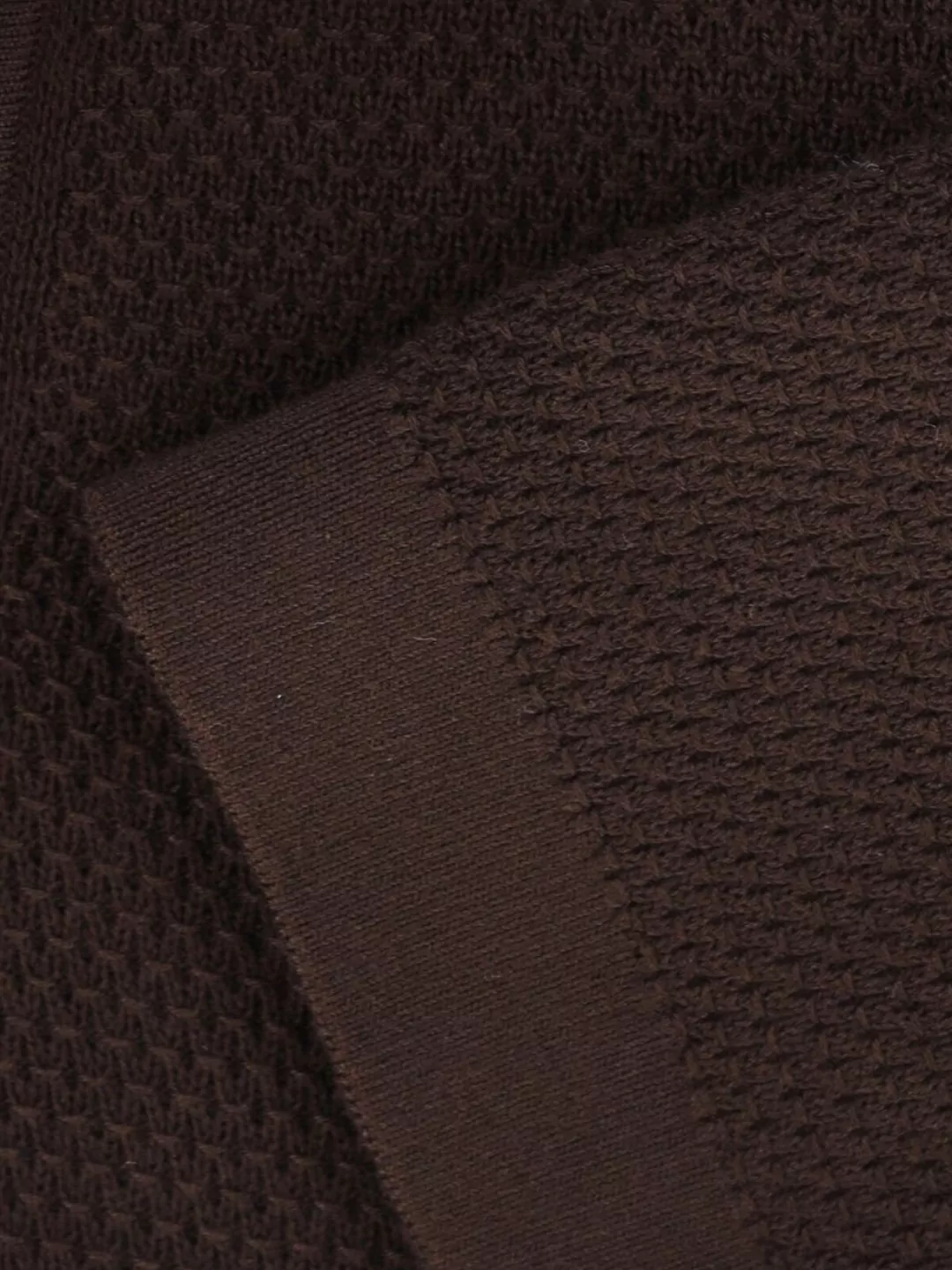 Shop Zegna Short Sleeves Polo Collar Textured Fabric