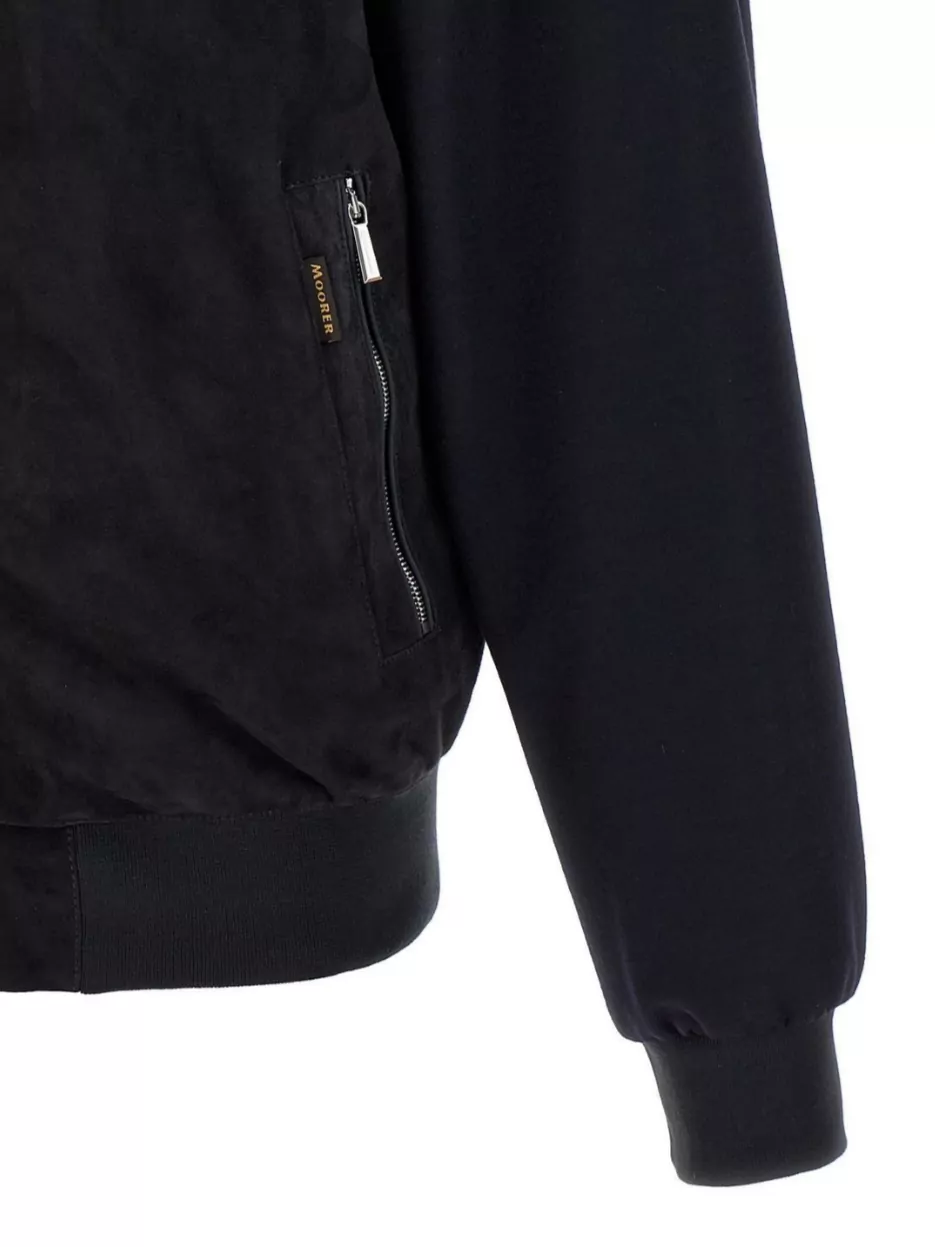 Moorer 'Axten' Reversible Bomber Jacket