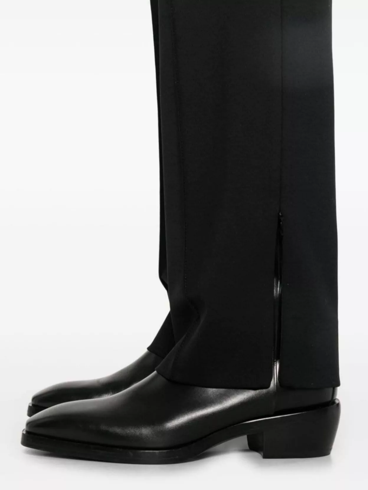 Shop Dsquared2 Cargo Trousers In Cotton And Virgin Wool In Black