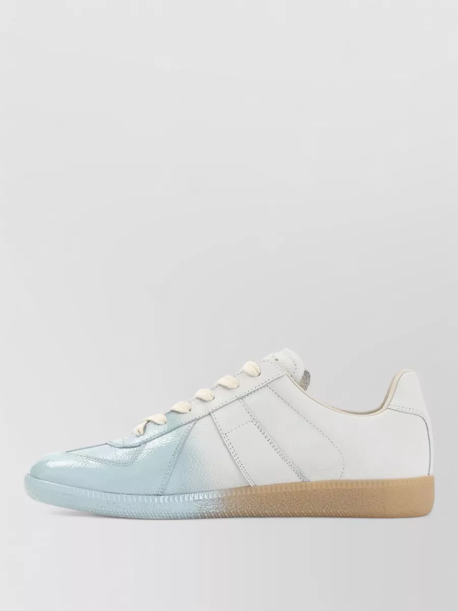 Maison Margiela Leather Low-Top Sneakers